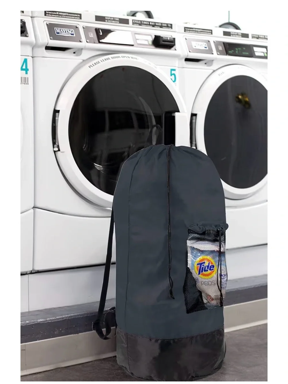 Brand New, Laundry Bag Backpack, Large Travel Laundry Bags with Shoulder Straps
